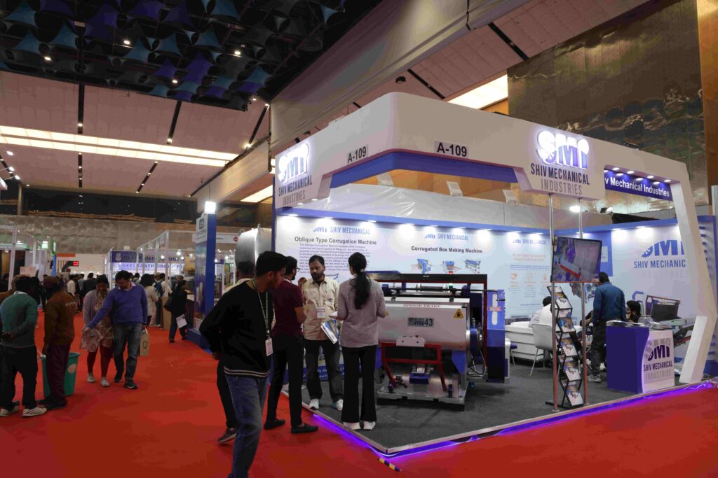 Packaging technology showcase at Corru Pack Print India trade exhibition